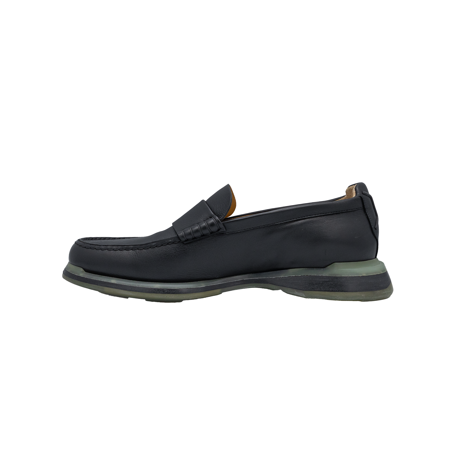 Hermes Black Leather Shoes for Men