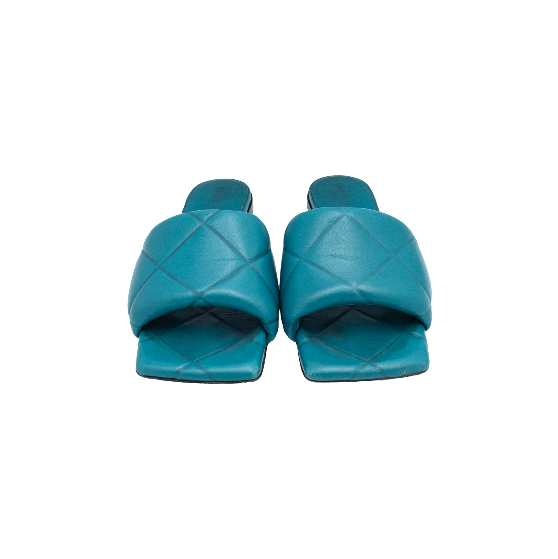 Bottega Veneta Quilted Embossed Nappa Sandals 37.5cm