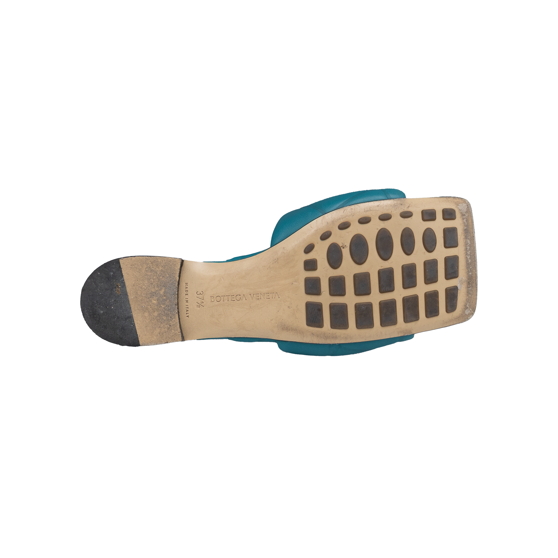 Bottega Veneta Quilted Embossed Nappa Sandals 37.5cm