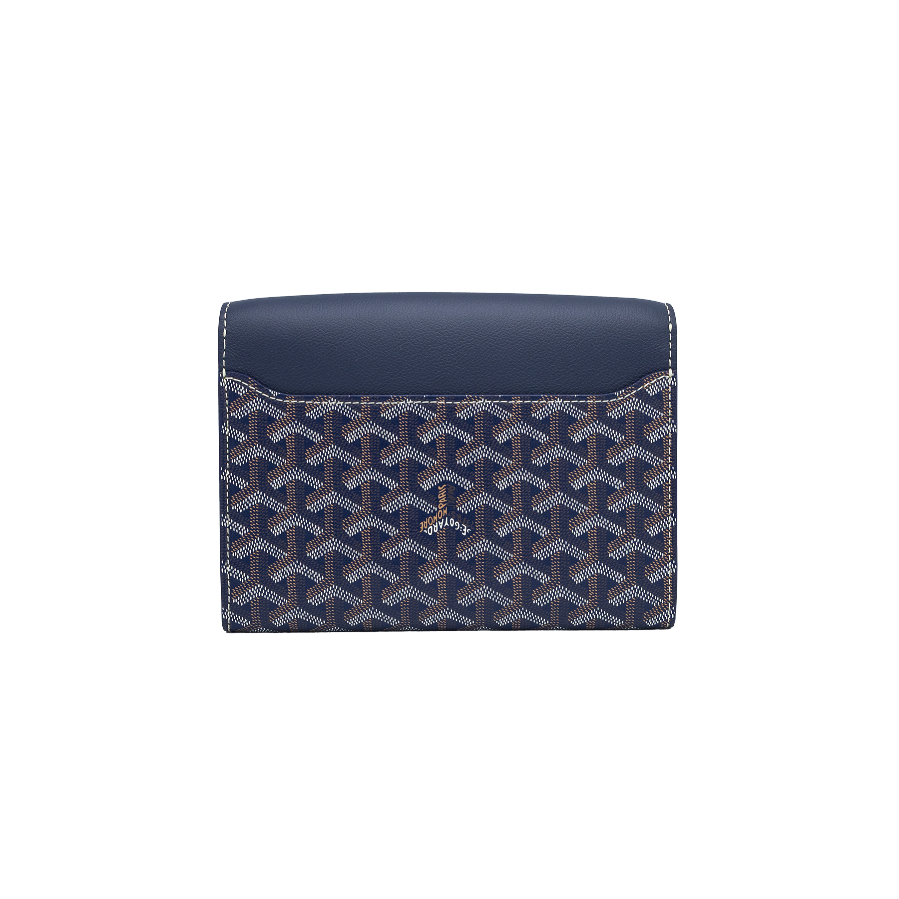 Goyard Pochette Chypre in Navy Blue - New UNWORN Full Set