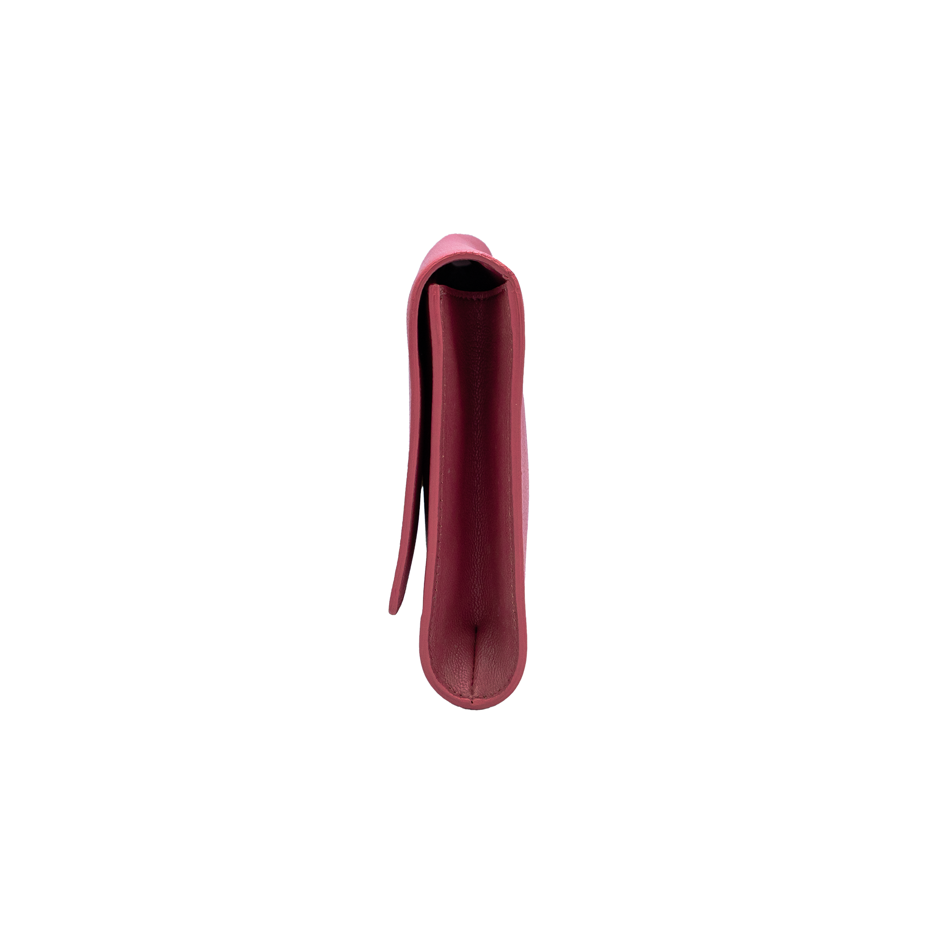Yves Saint Laurent Fuchsia Patent Leather Belle De Jour Flap Clutch