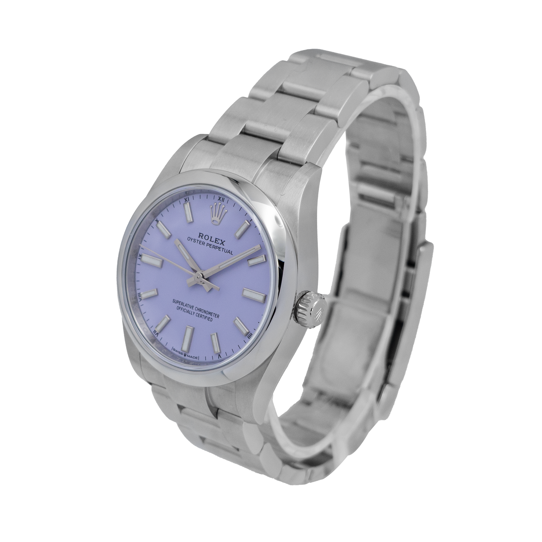 Rolex 124200 OP 34mm - Purple Dial