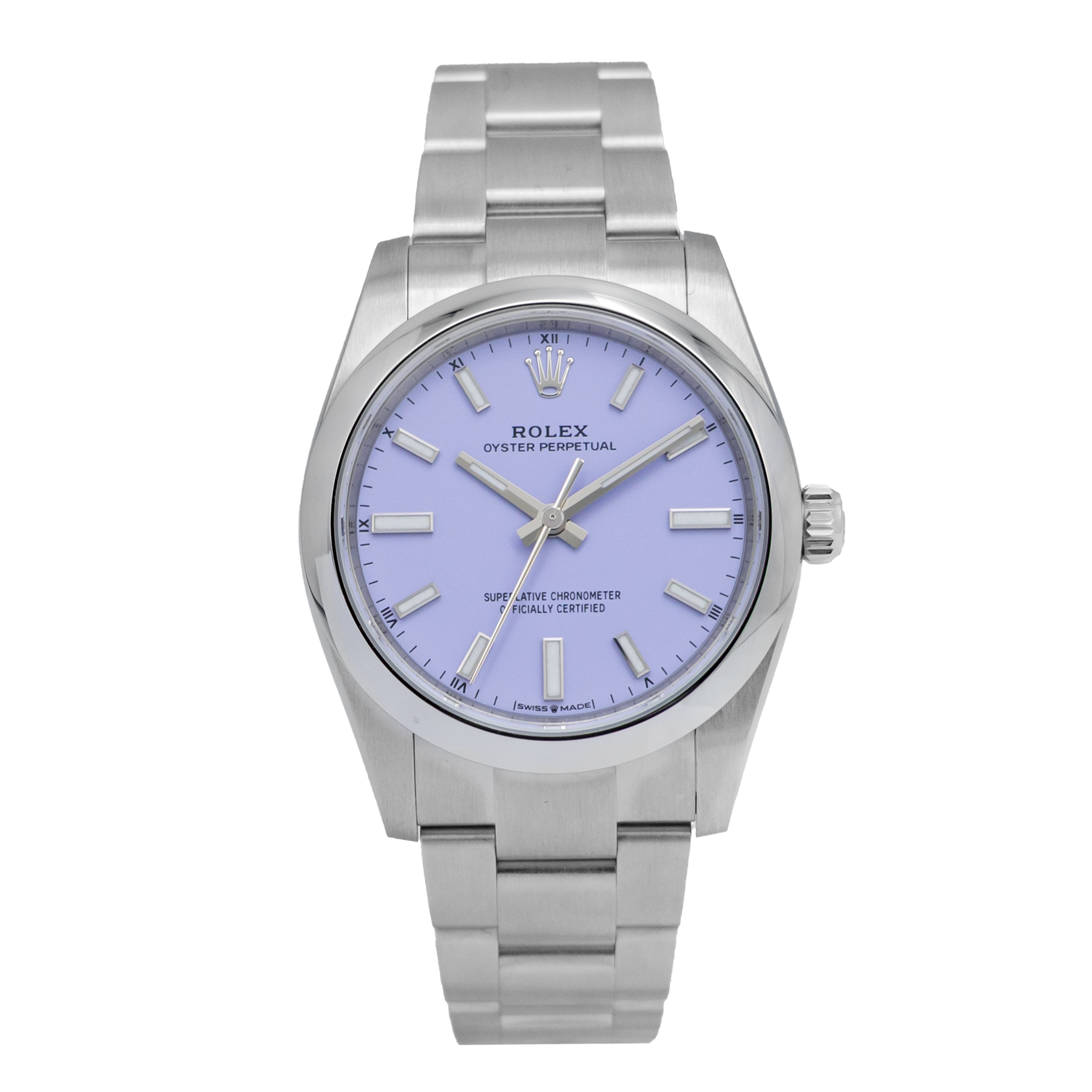 Rolex 124200 OP 34mm - Purple Dial