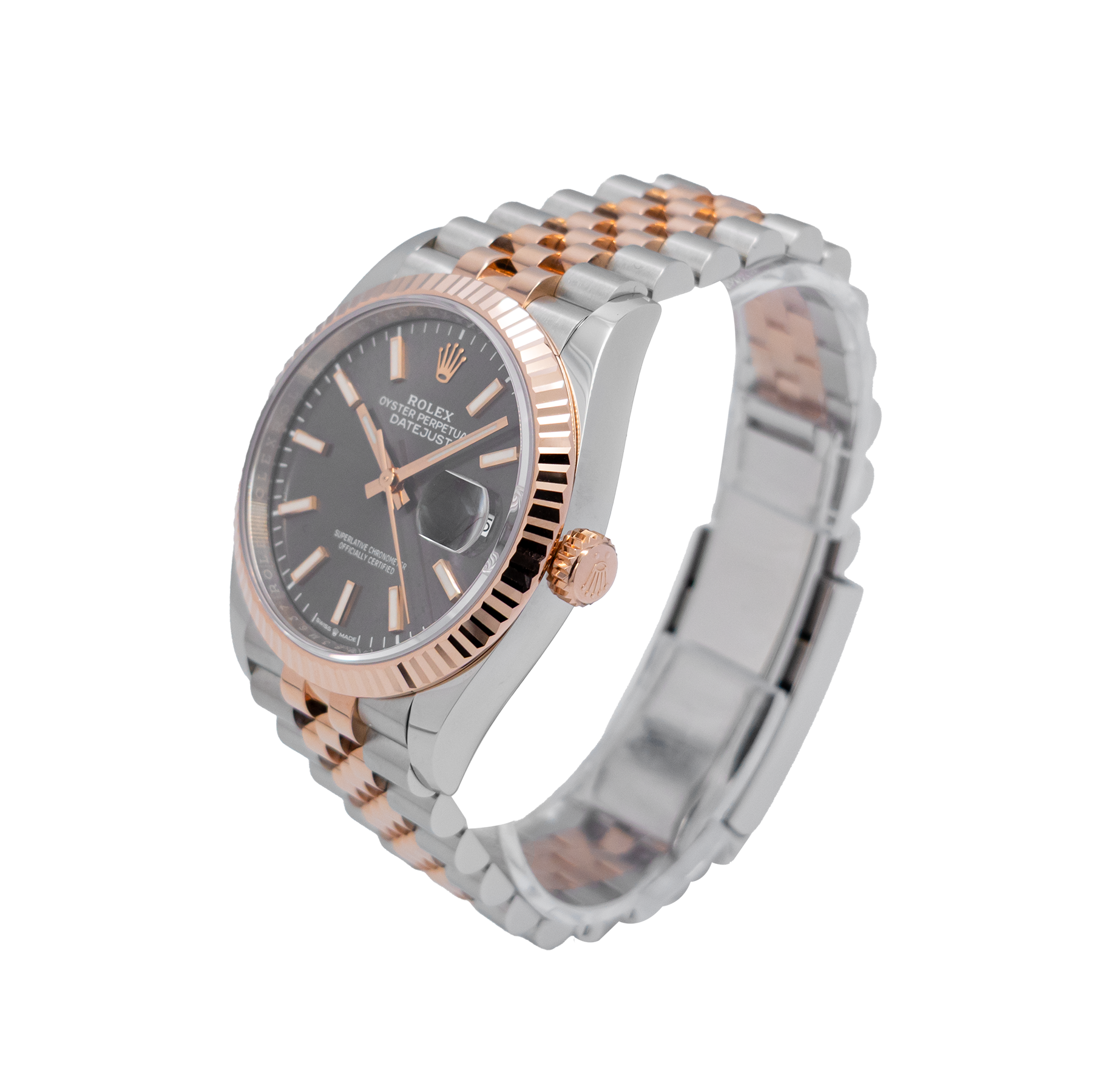 Rolex Datejust 36mm 126231-0013 grey Index Dial - 2019