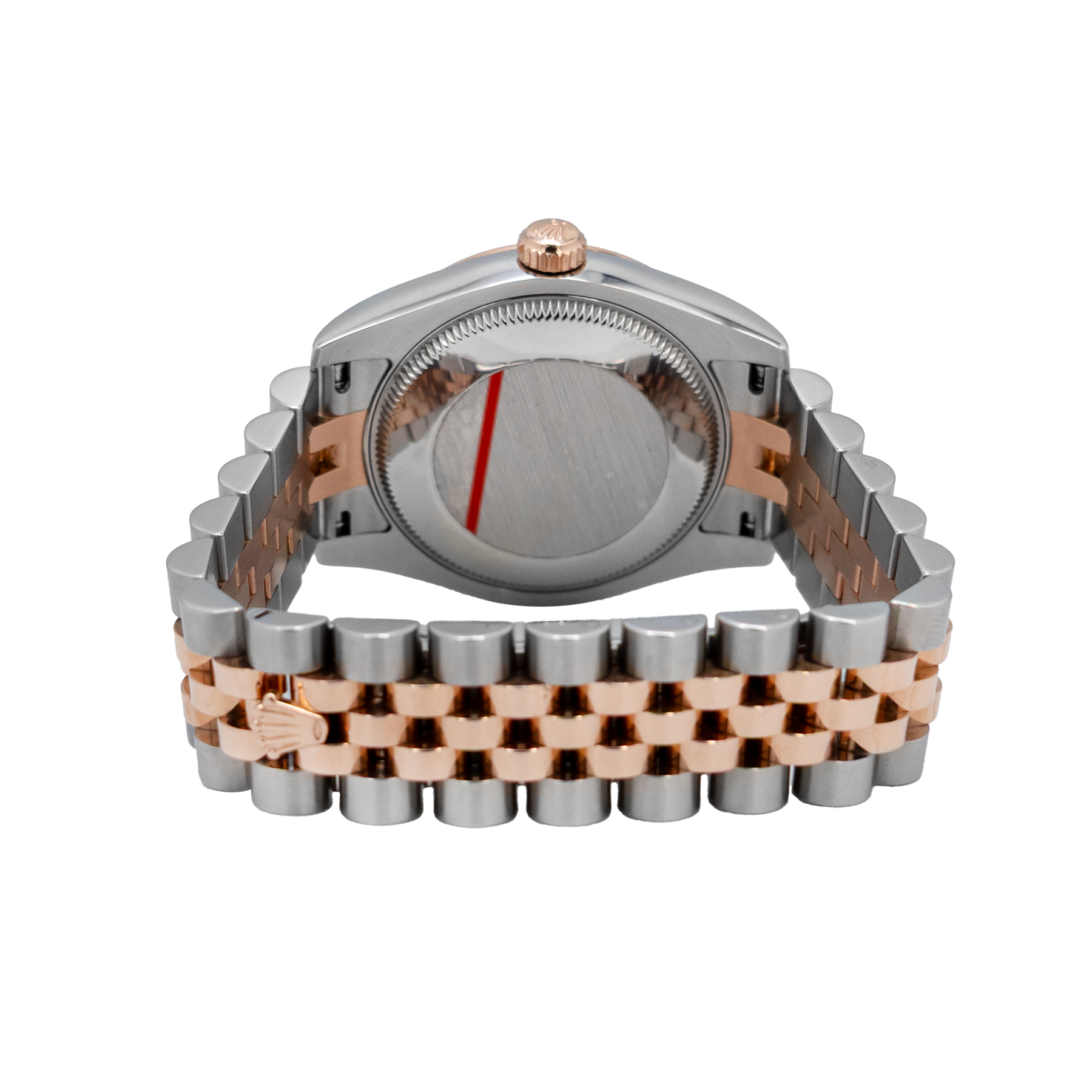 Rolex Datejust 31mm 178271-0006 Black Roman Dial Everose Gold - 2017