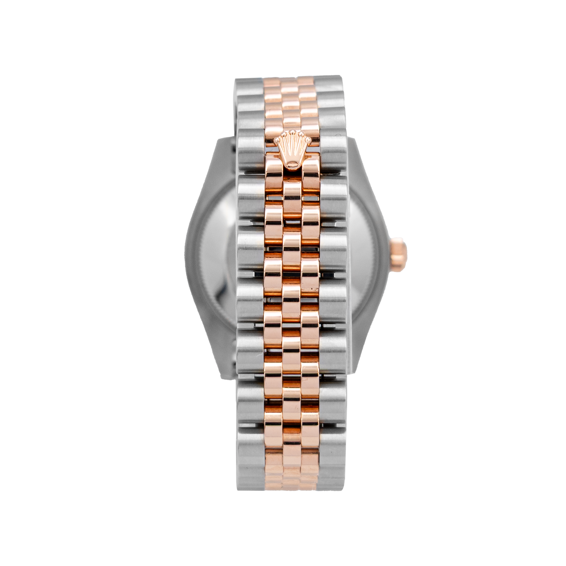 Rolex Datejust 31mm 178271-0006 Black Roman Dial Everose Gold - 2017