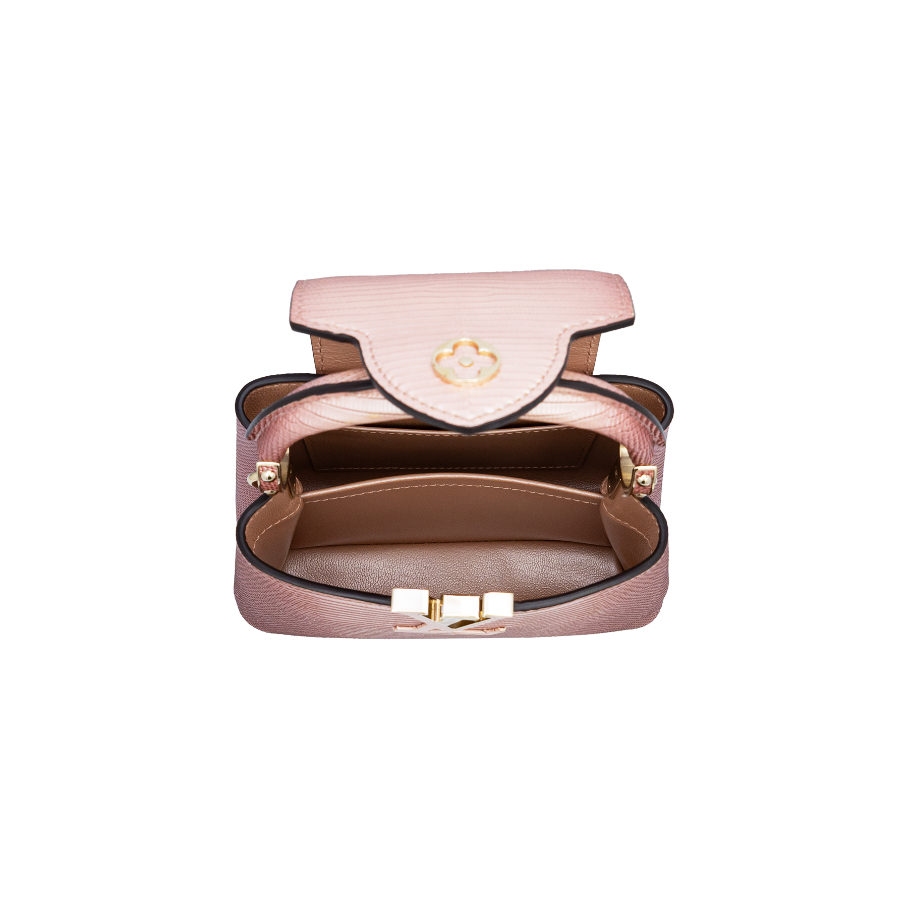 Louis Vuitton Capucines Mini Sakura Pink Lizard Leather