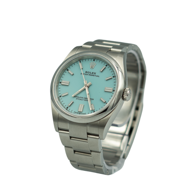 Rolex 126000 Oyster Perpetual 'Tiffany' - 2023 Full Set My Store