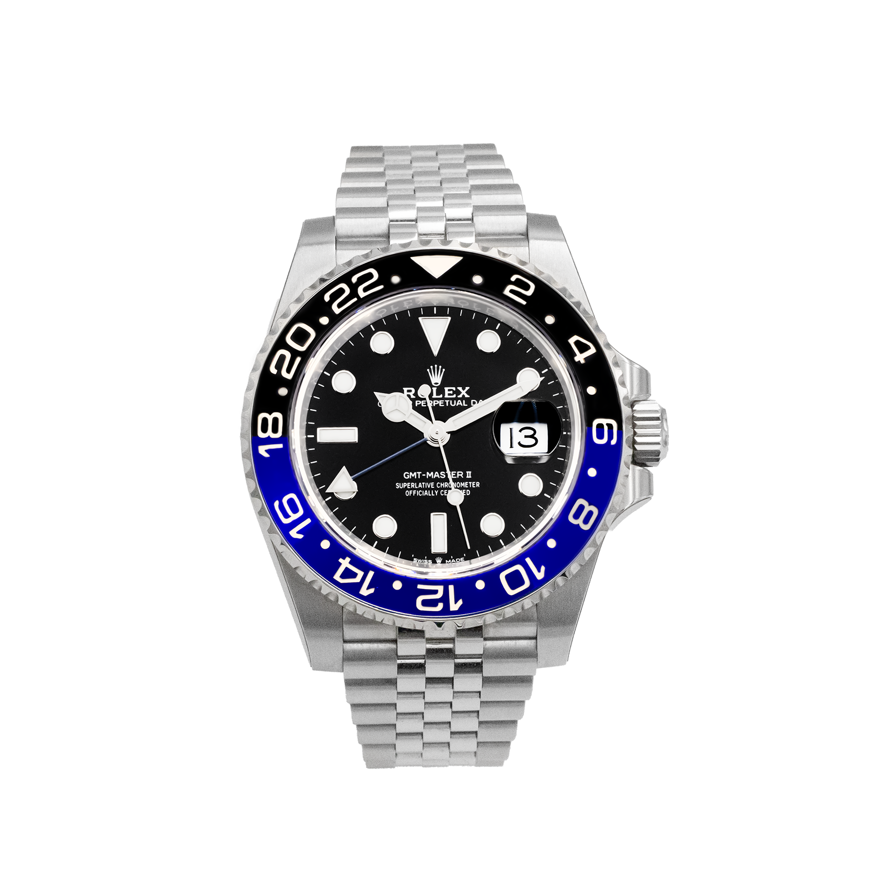 Rolex GMT Master II Batgirl 126710BLNR - 2019 Full Set