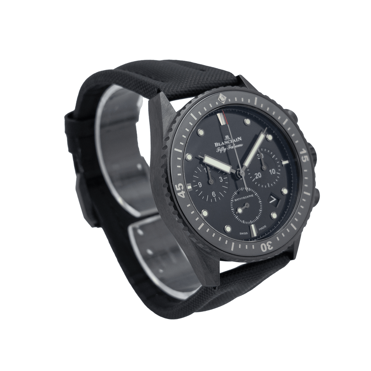 Blancpain 5200-0130-B52A 43mm Fifty Fathoms Bathyscaphe Chronographe Flyback - 2019