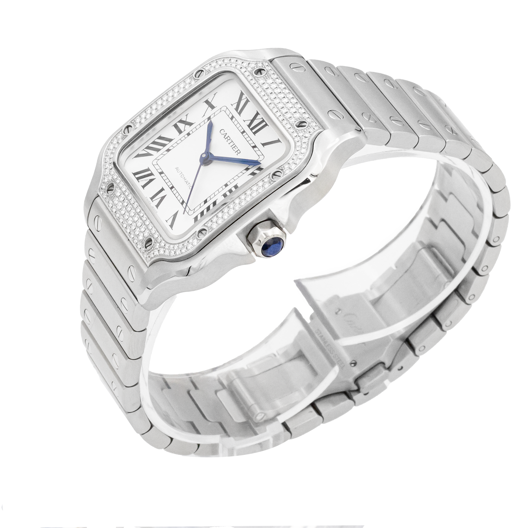 Cartier W4SA0005 Santos Medium - 2022 Full Set My Store