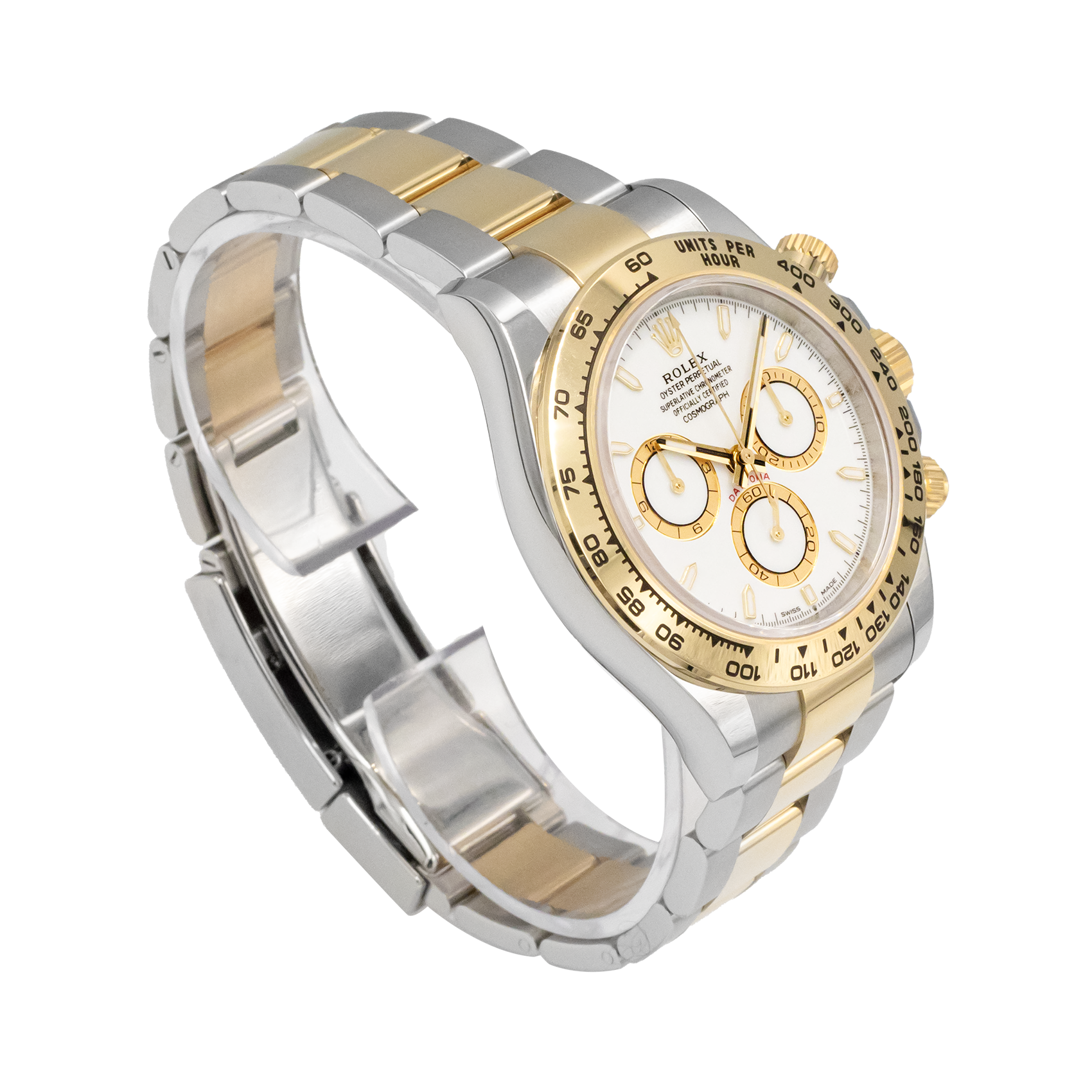 ROLEX DAYTONA 126503 WHITE DIAL - STEEL & YELLOW GOLD - 2024 - UNWORN My Store