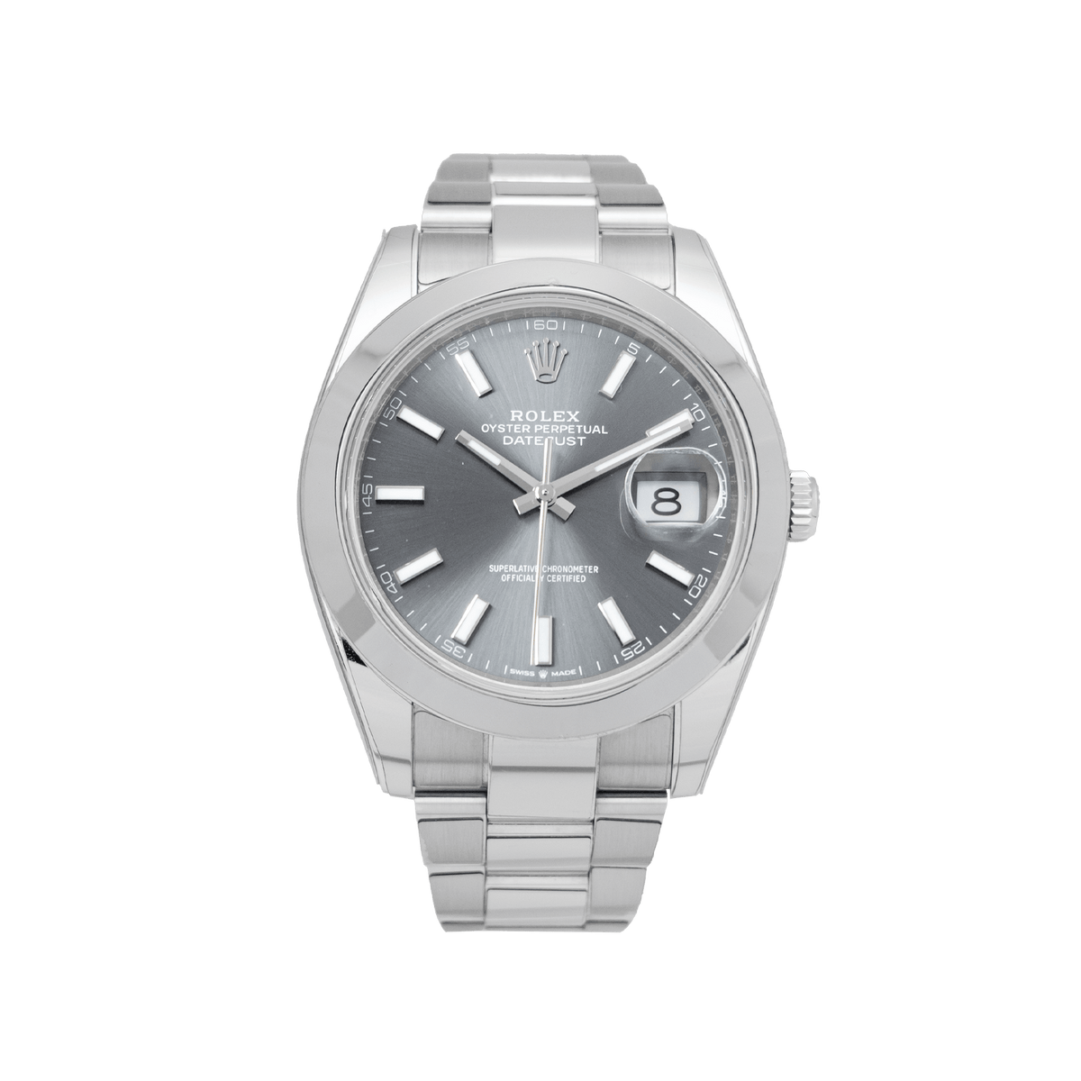 Rolex 126300-0005 41mm Datejust Slate Dial - 2025