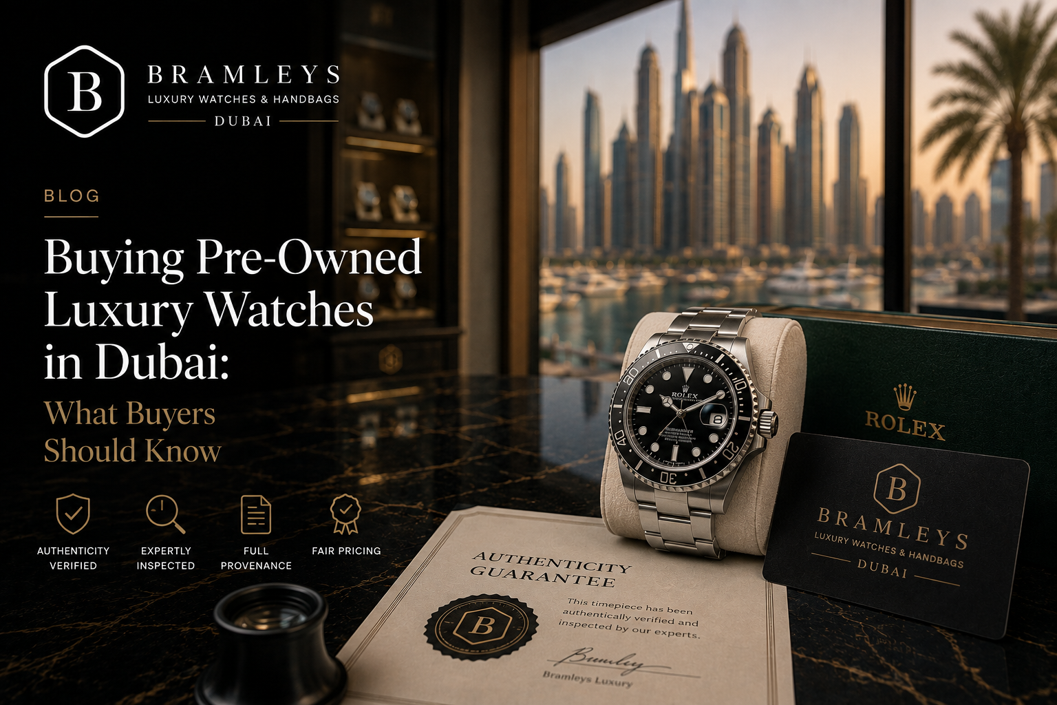 Buying Pre-Owned Luxury Watches in Dubai: What Buyers Should Know Bramleys