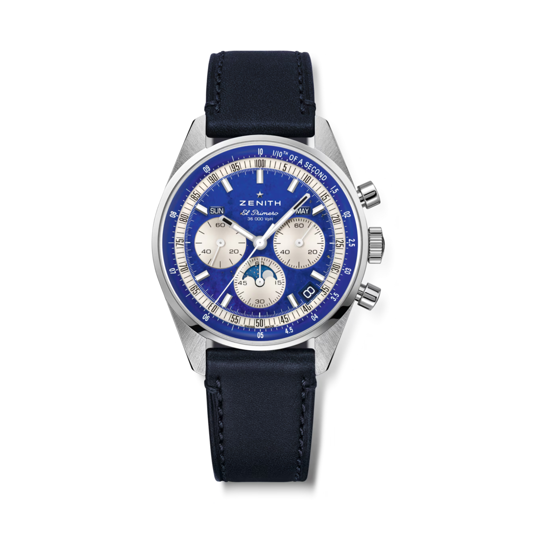 Zenith 03.3400.3610/51.C910 Chronomaster Original Triple Calendar Lapis Lazuli - Full Set 2025 