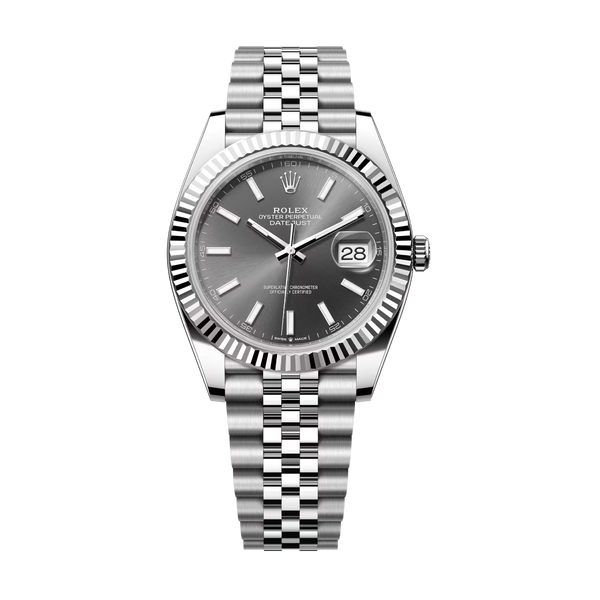Rolex Datejust 41mm 126334-0014 Dark Rhodium Index Dial - Unworn 2026 