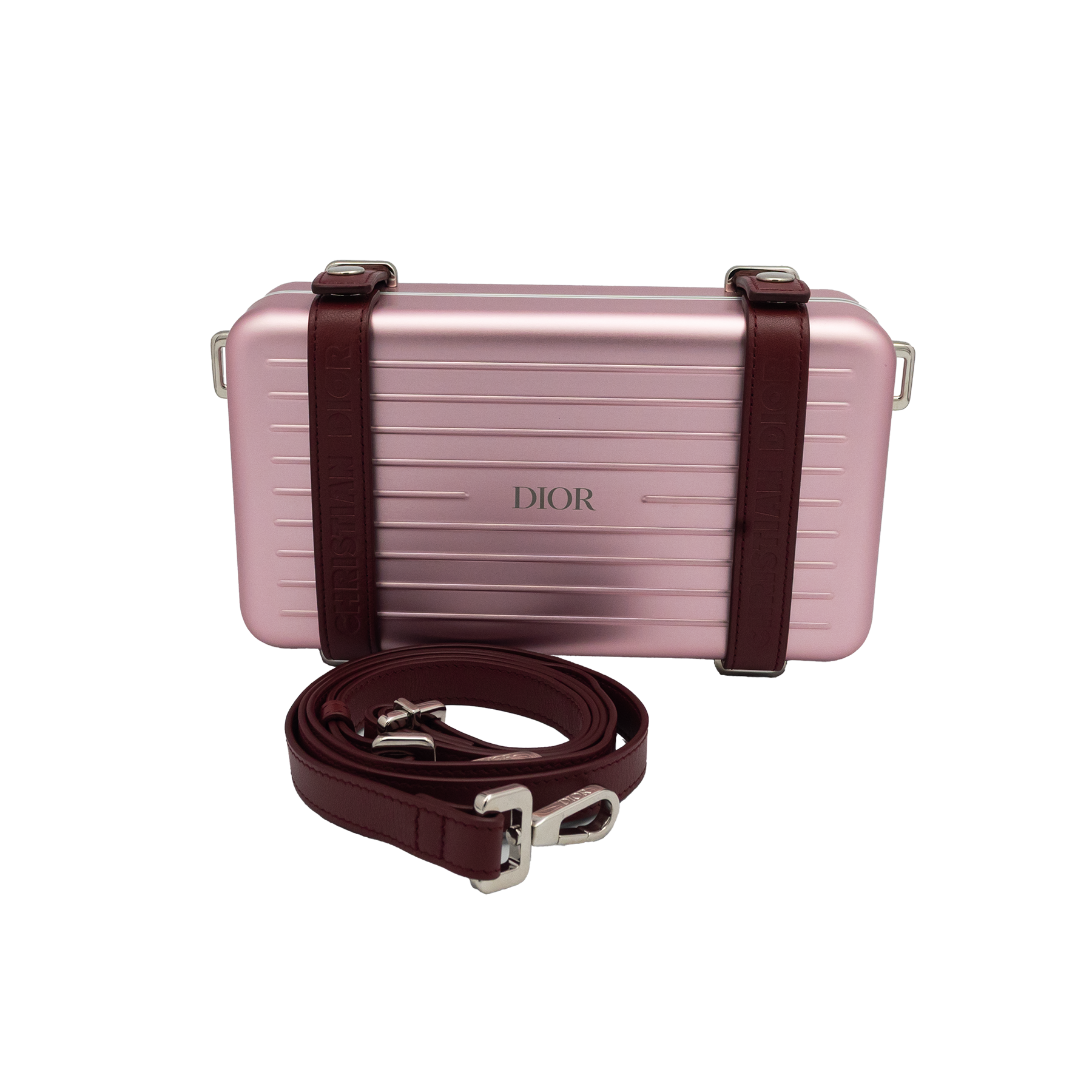 Dior x Rimowa Personal Clutch in Alumminum Pink My Store