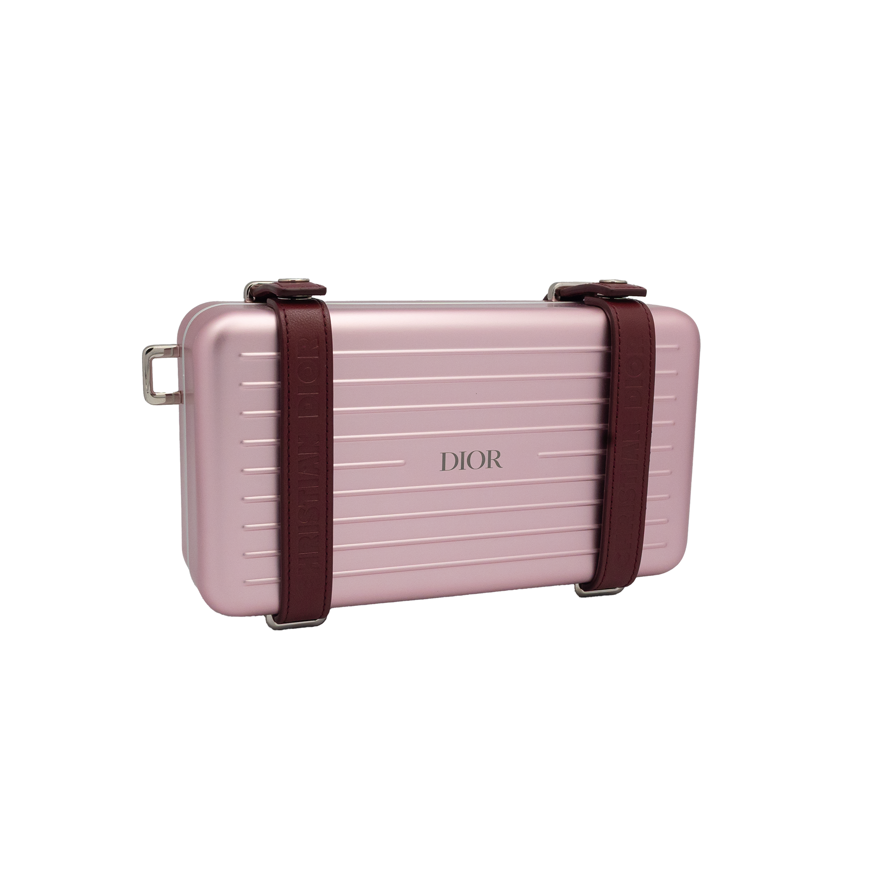 Dior x Rimowa Personal Clutch in Alumminum Pink