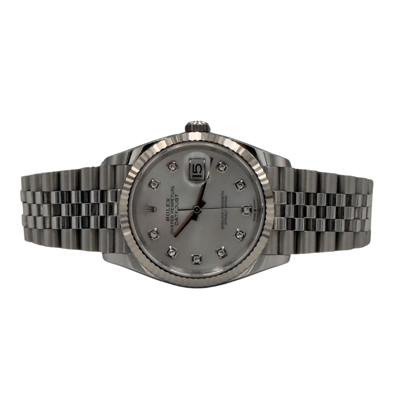 Rolex 126234 Datejust 36mm MOP Diamond Dial 2022 - Full Set
