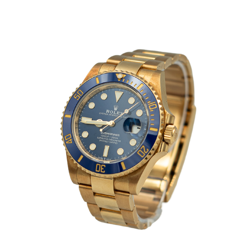 ROLEX 126618LB SUBMARINER BLUESY FULL GOLD