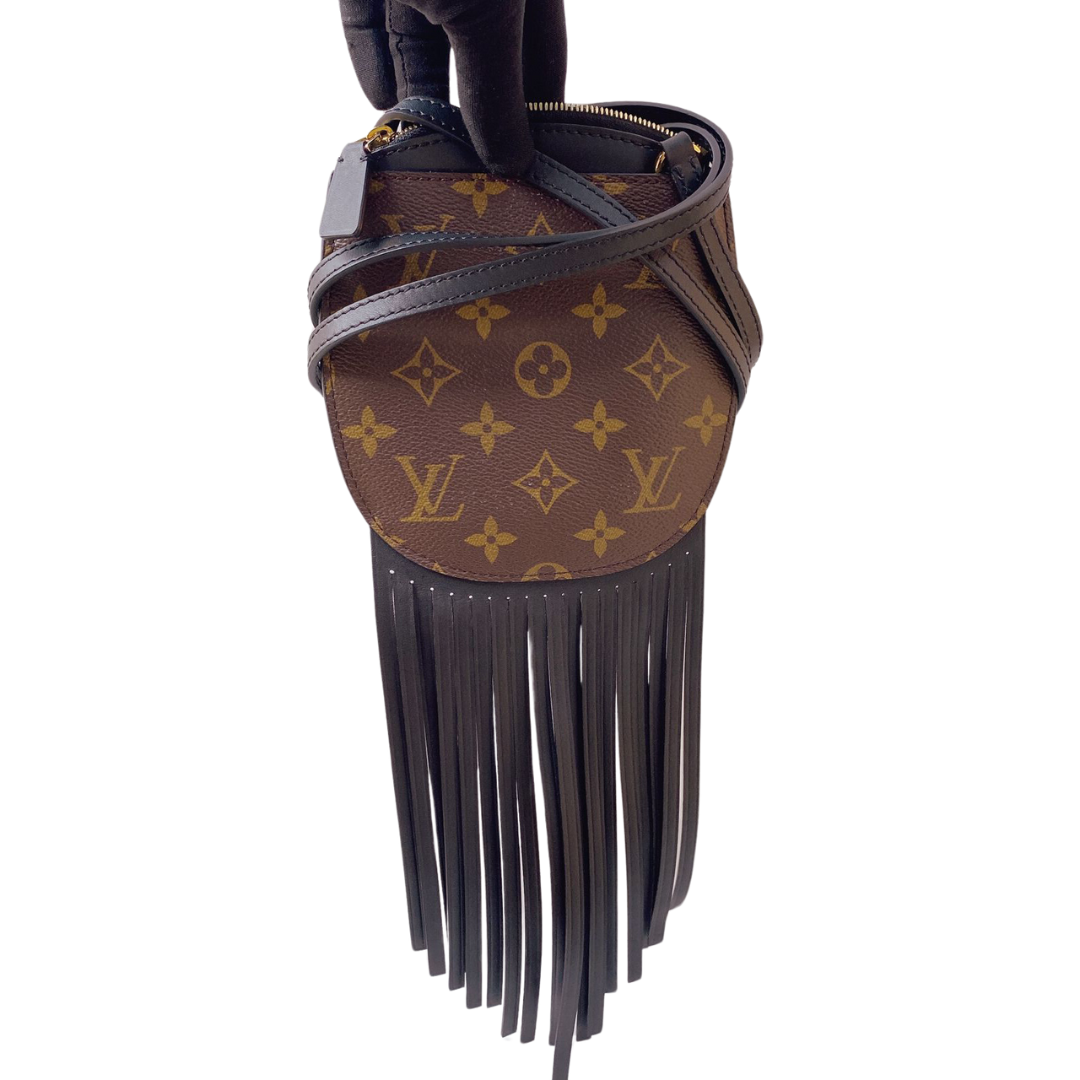 LOUIS VUITTON - FRINGED NOE MINI BAG - PL4116