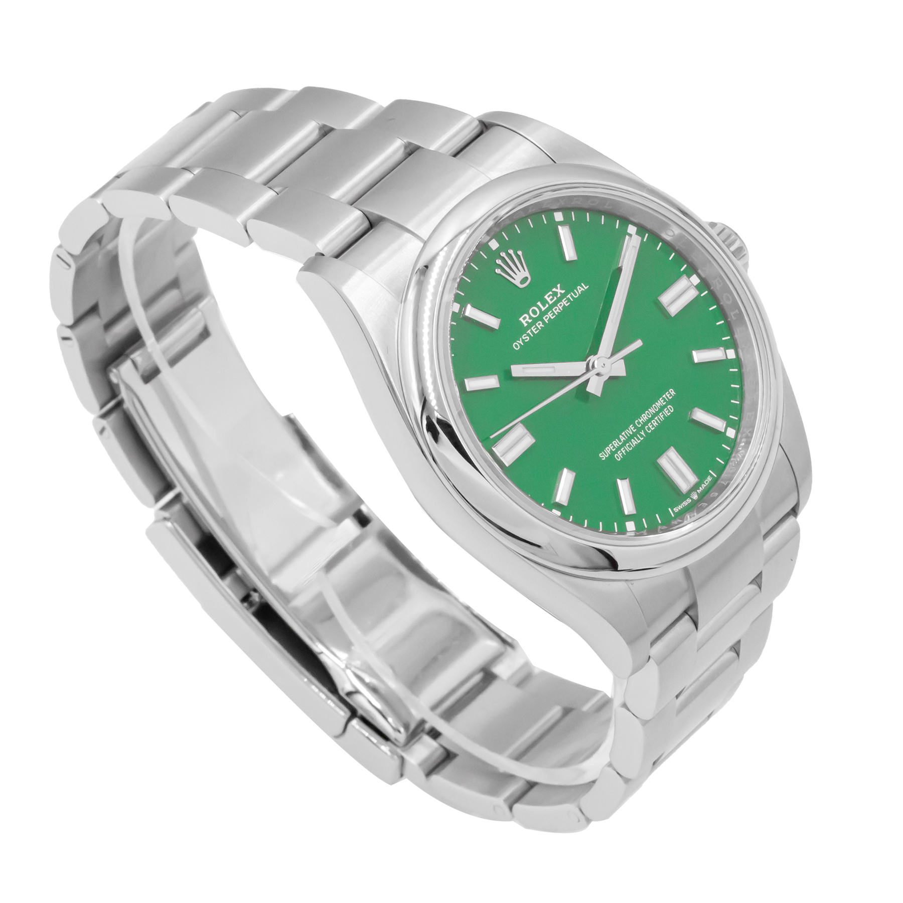 Rolex 126000 Oyster Perpetual 36 Green- 2024 Unworn