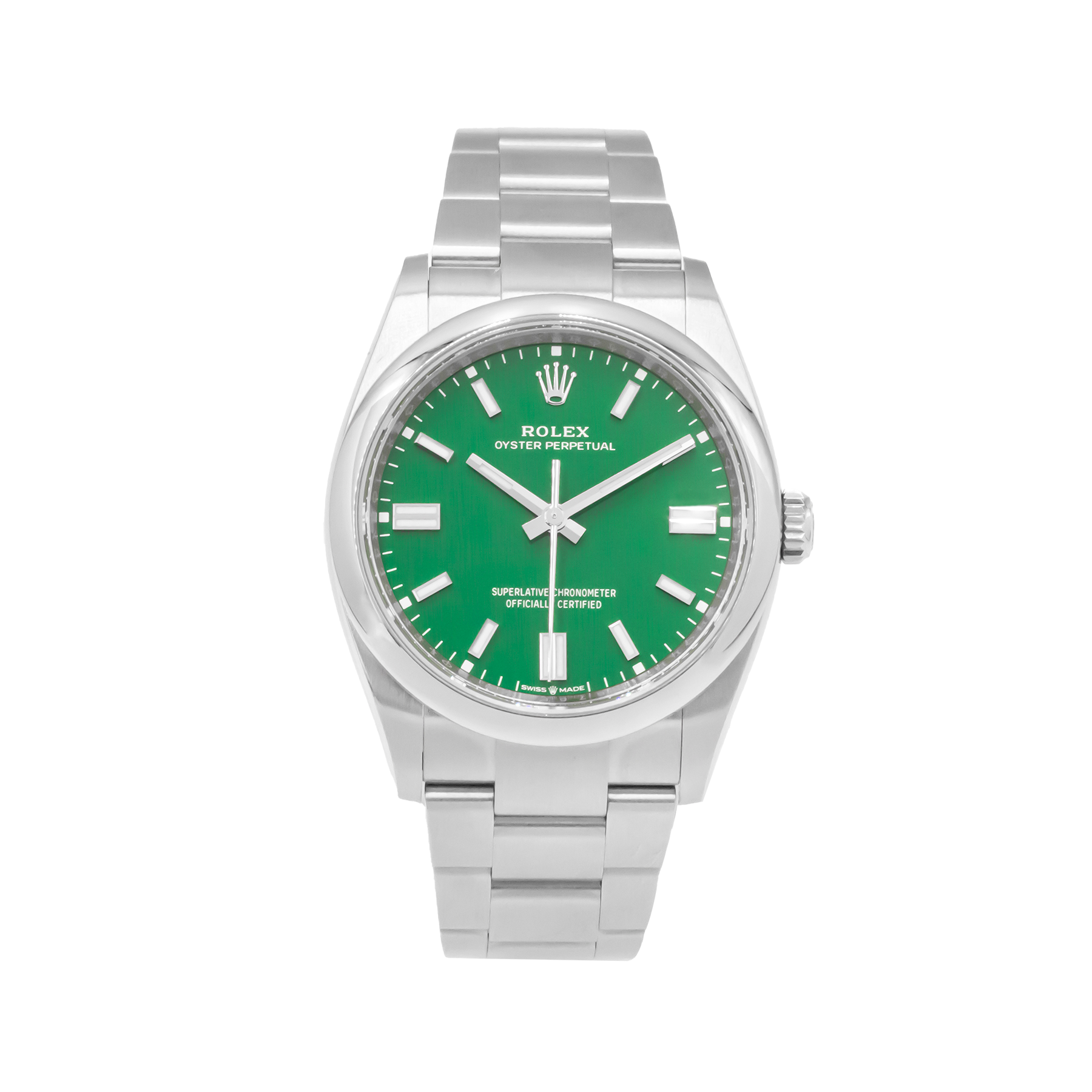 Rolex 126000 Oyster Perpetual 36 Green- 2024 Unworn