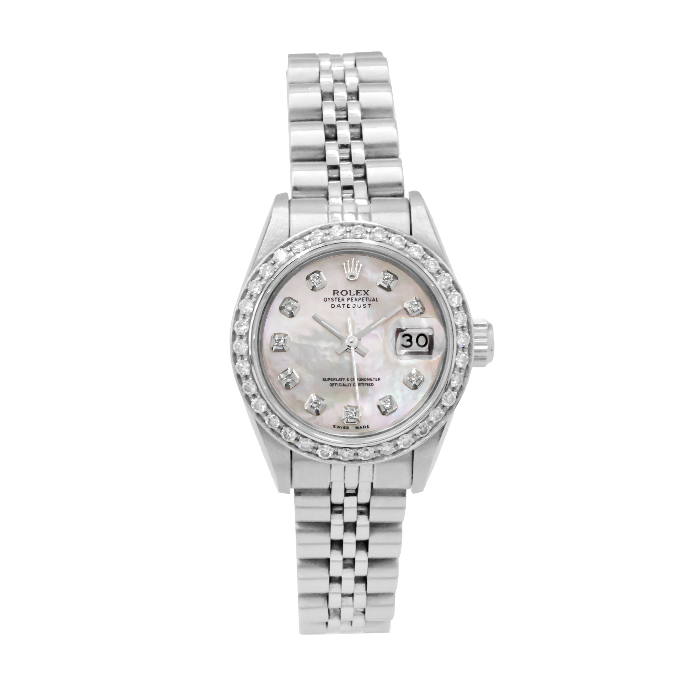 Rolex 69174 Datejust 26 MOP - 2001 Full Set
