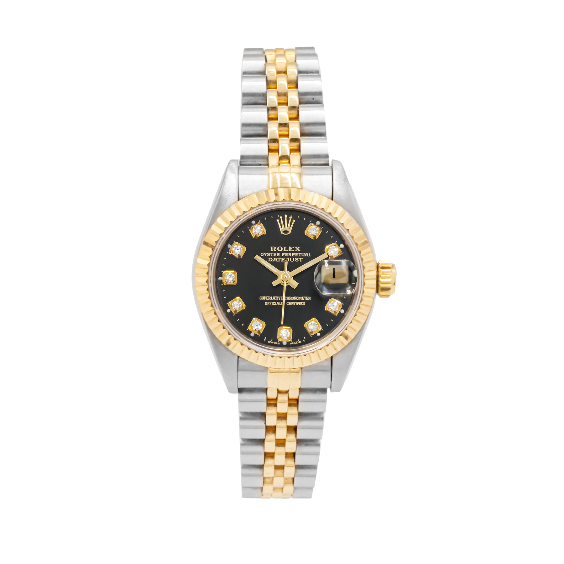 Rolex 69173 Datejust 26 - Steel & Gold Full Set
