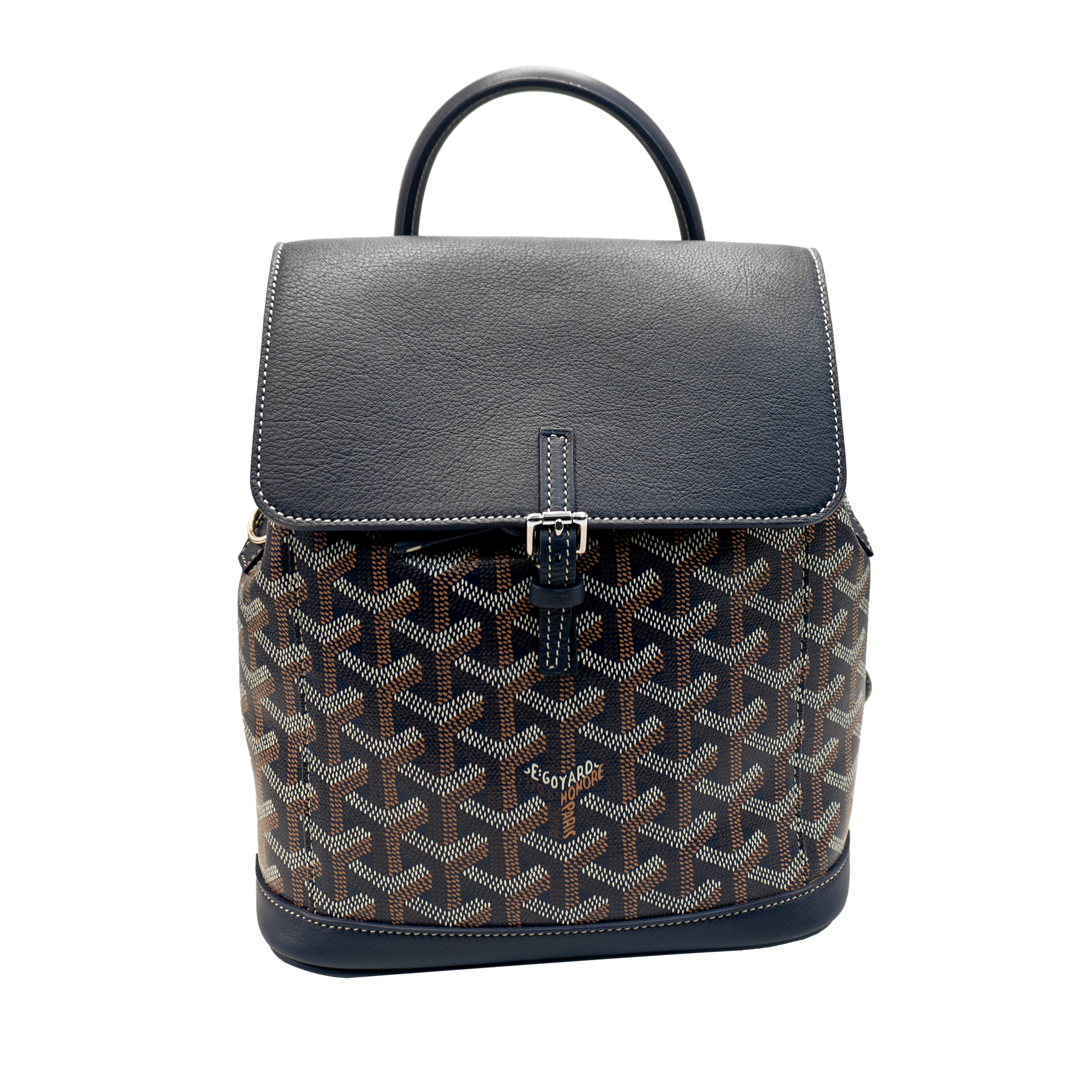 Goyard alpin mm backpack blue