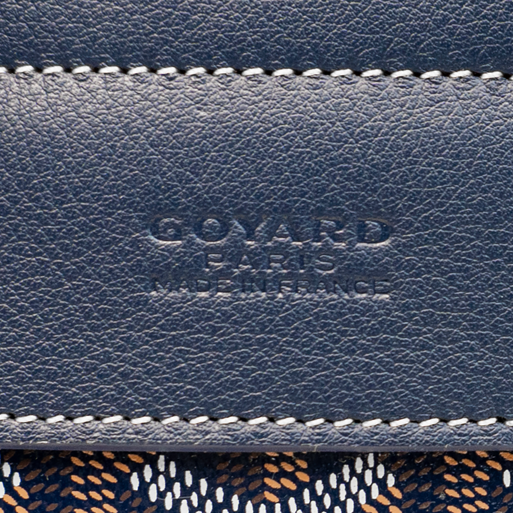 Goyard alpin mm backpack blue
