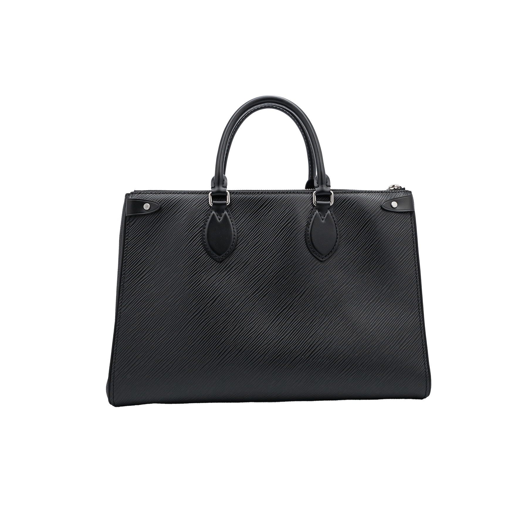 Louis Vuitton Noir Grenelle Tote MM Bag 
