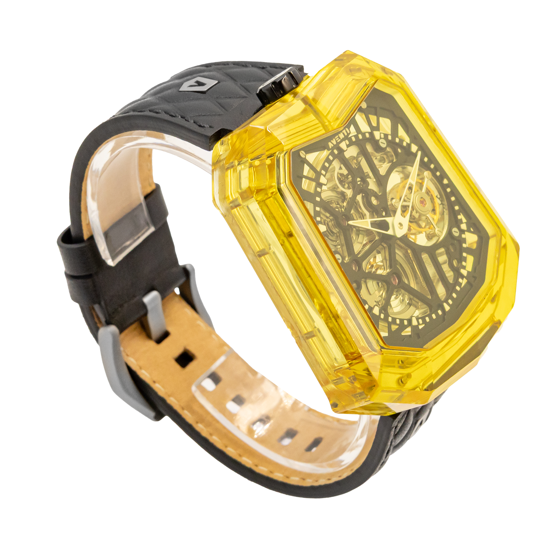 Aventi A11-P Yellow Sapphire Crystal Tourbillon 1 of 3 - Full Set