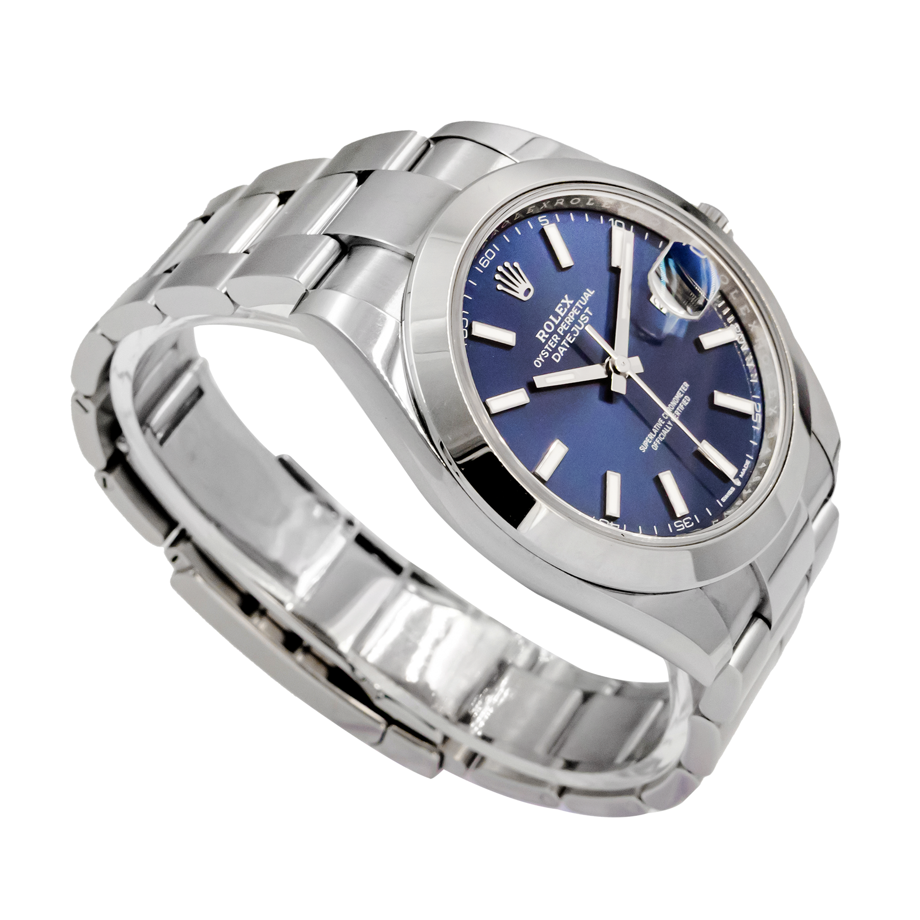 Rolex 126300 Datejust 41 Blue Index - 2023 Full Set