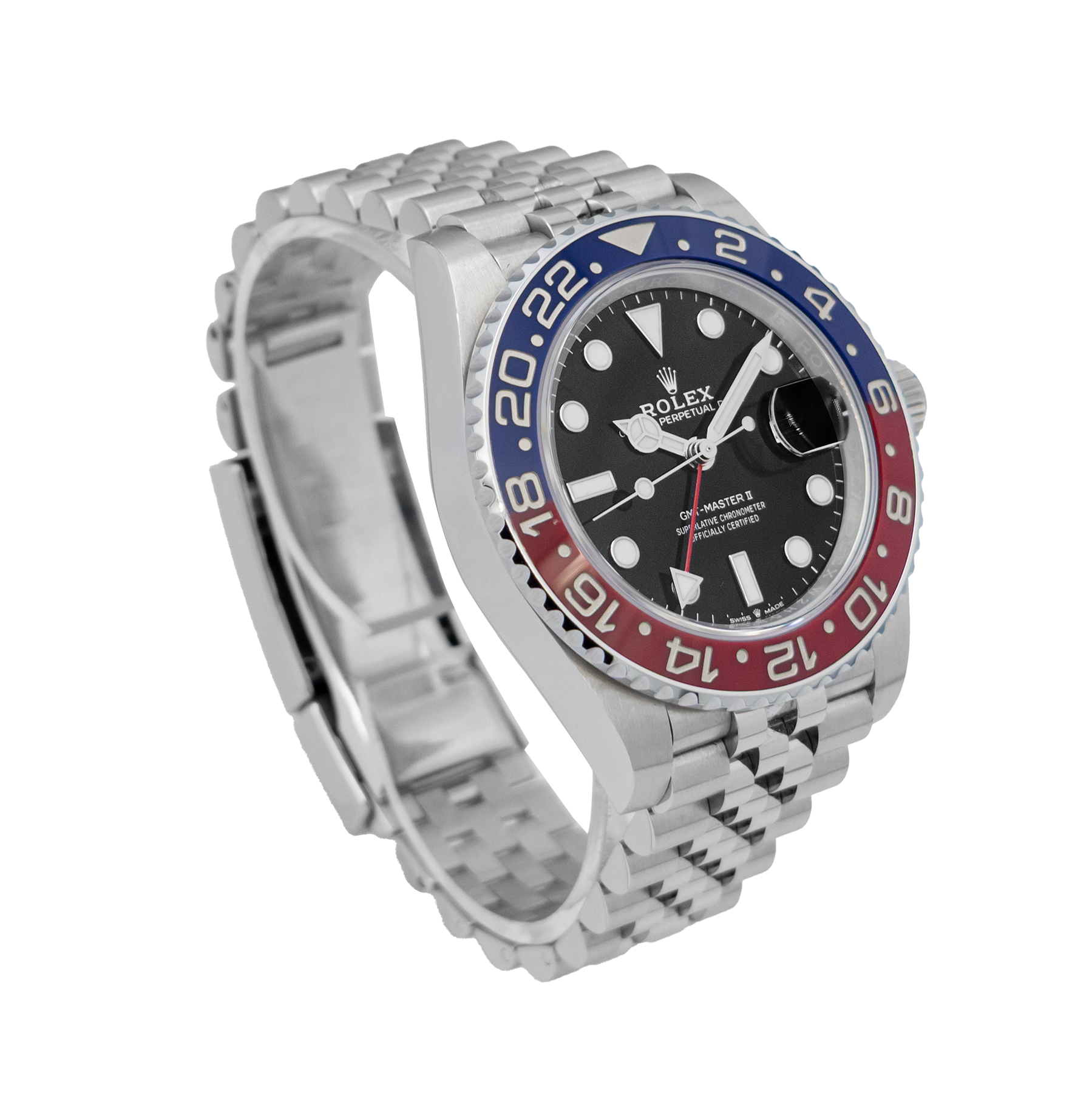 Rolex GMT Master II (Pepsi) 40mm 126710BLRO Black Dial - 2020 
