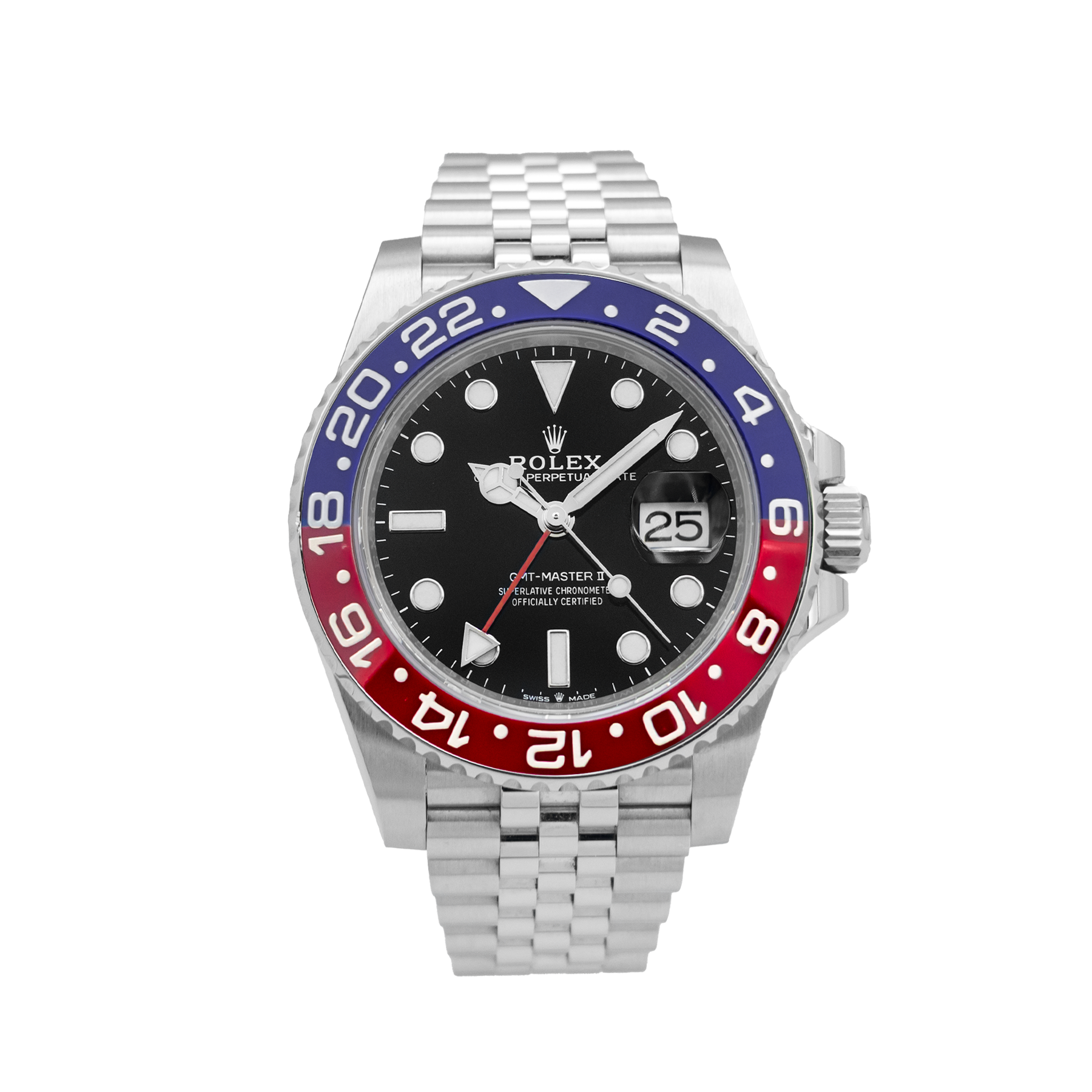 Rolex GMT Master II (Pepsi) 40mm 126710BLRO Black Dial - 2020 