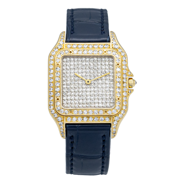Cartier Panthere Diamond Dial Factory - watch only 