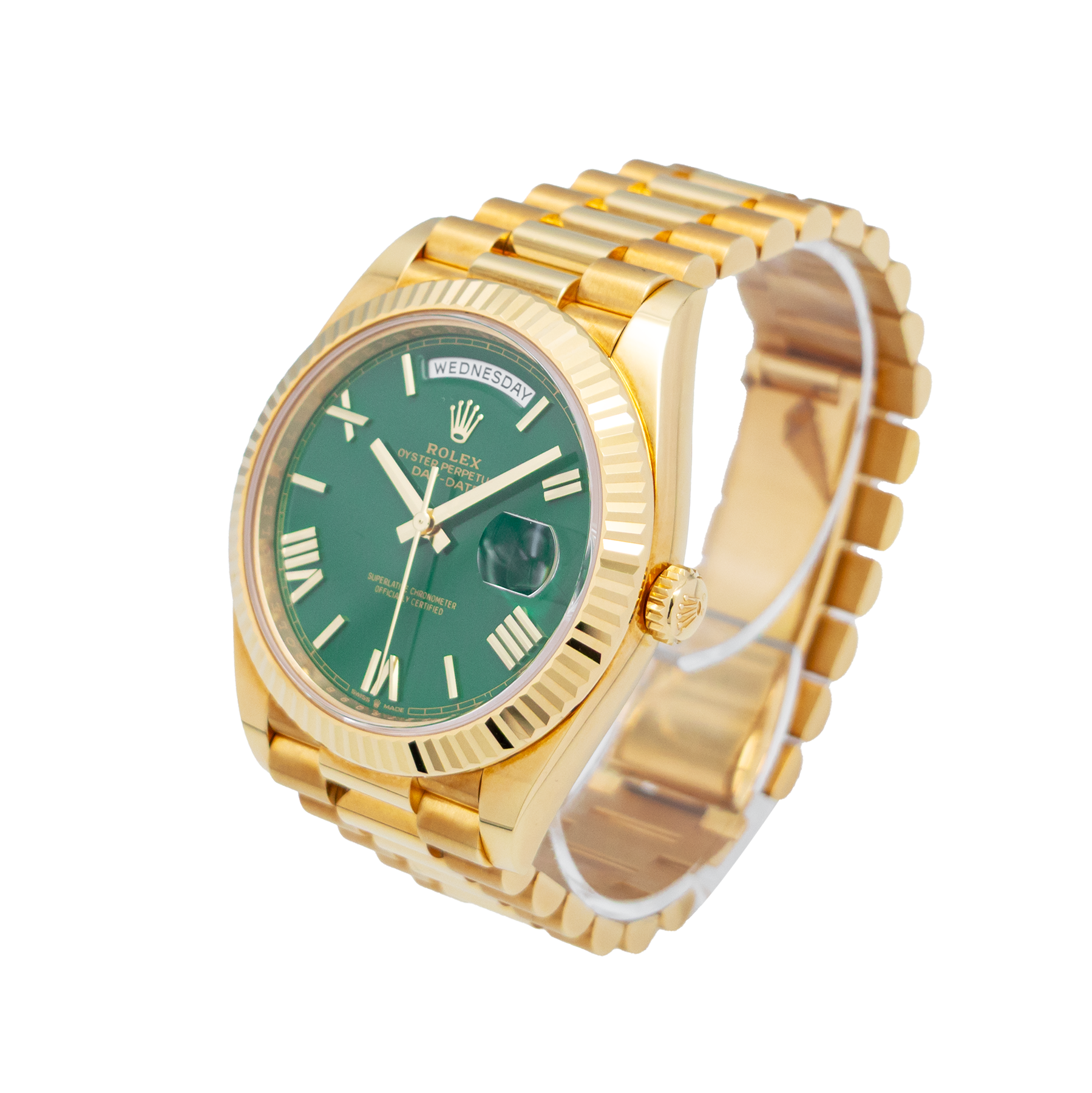Rolex Day-Date 40mm 228238-0069 Green Dial - 2024 