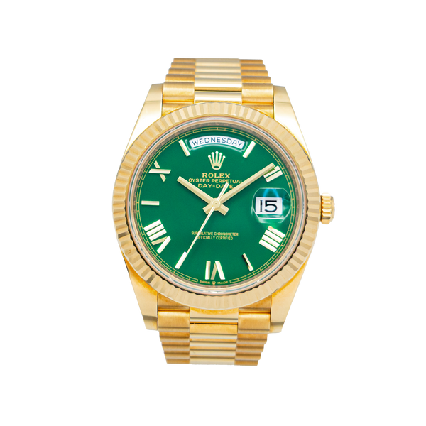 Rolex Day-Date 40mm 228238-0069 Green Dial - 2024 
