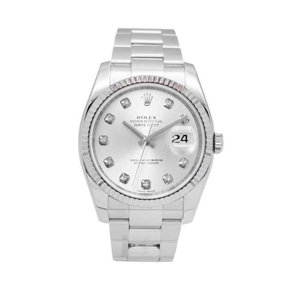 Rolex Datejust 36mm 126234 Silver Dial 