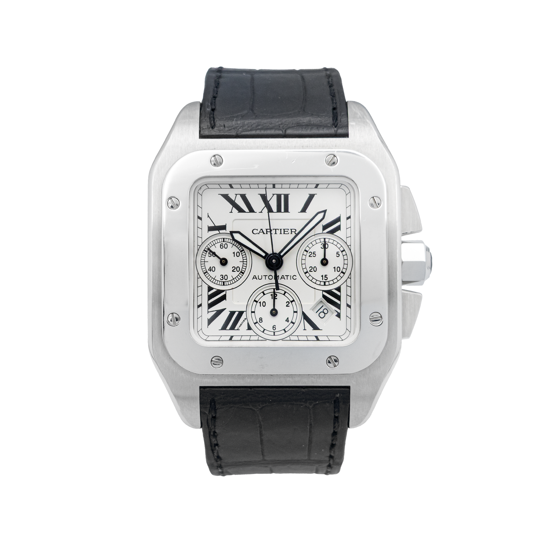 Cartier Santos 100 XL W20090X8 Chronograph - 2008 
