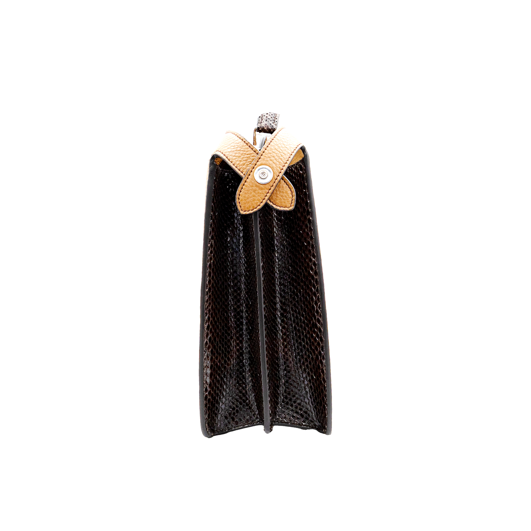 Fendi Peekaboo ISeeU Medium Roman Calf Etruscan Shiny Python 