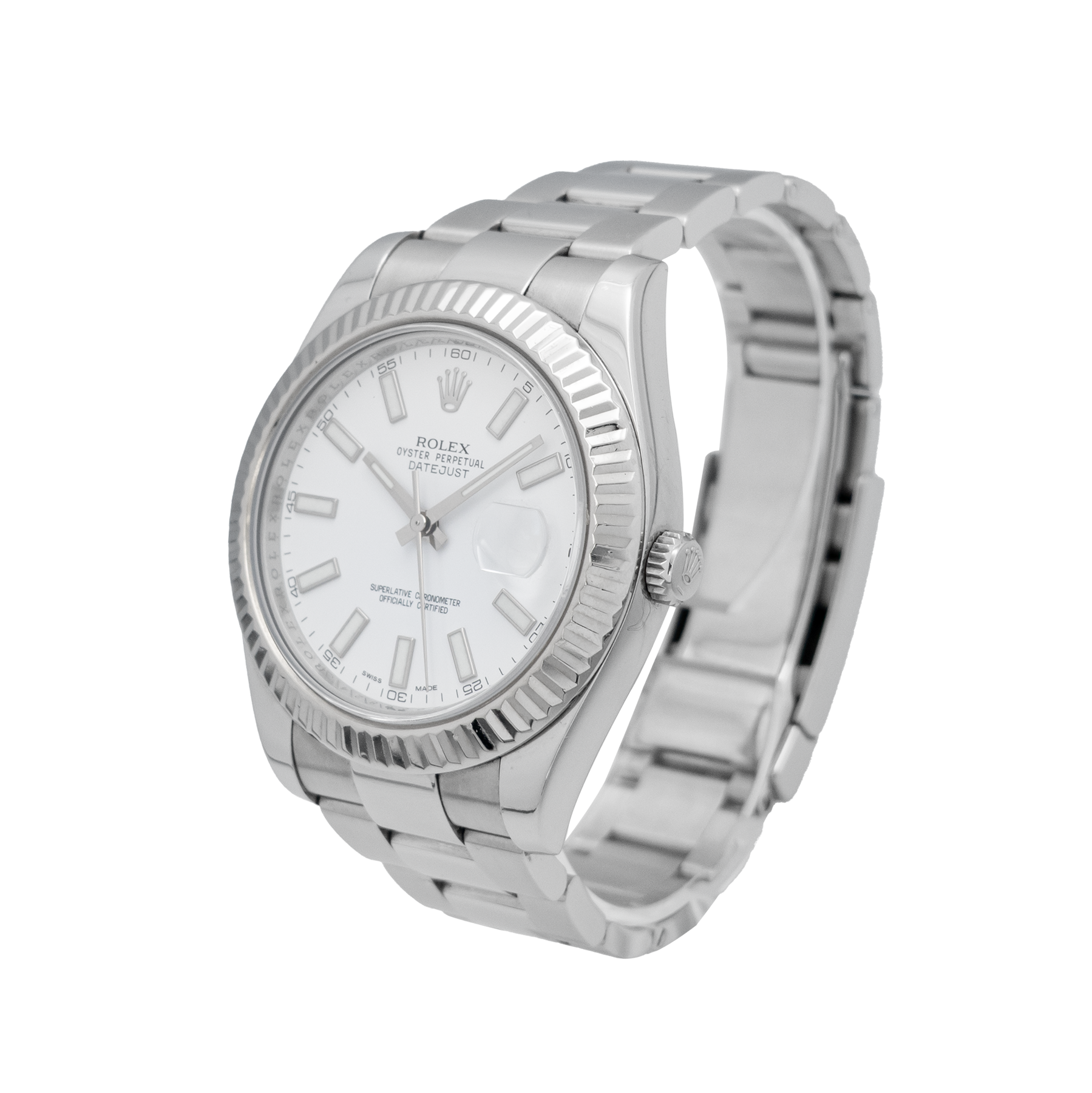 Rolex Datejust  II 41mm 116334 White Dial - 2010 