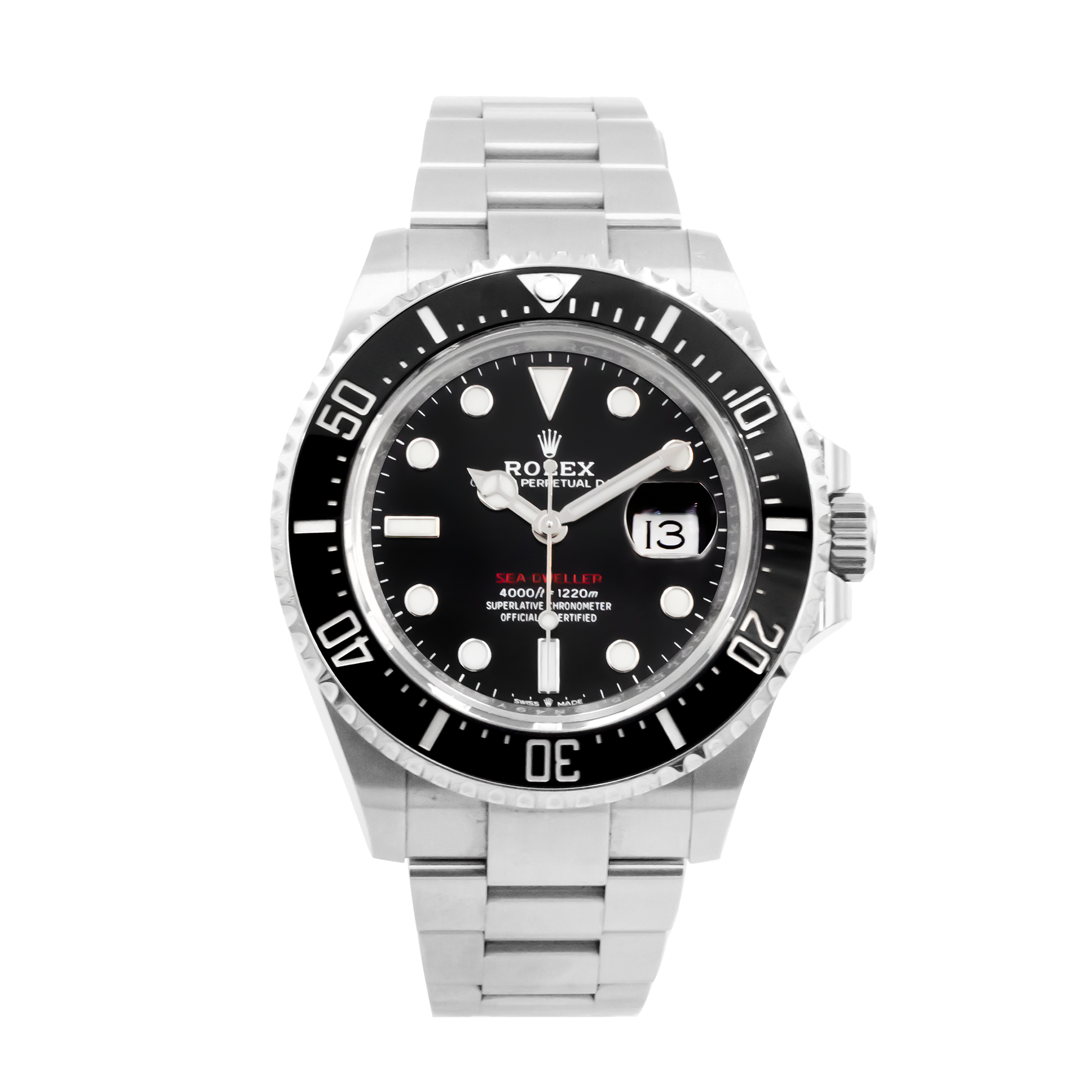 Rolex 126600 Sea-Dweller Red Writing - 2021 Full Set