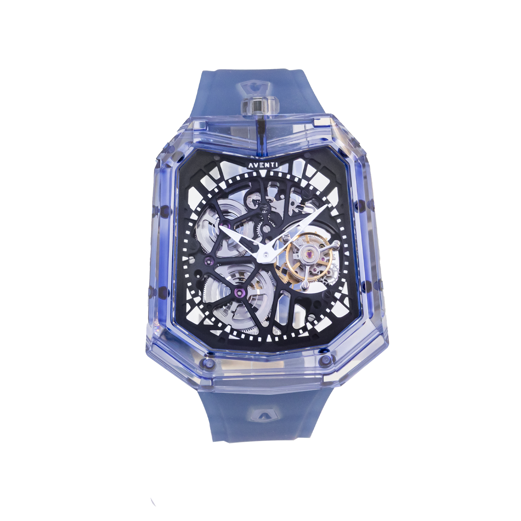 Aventi A11-02 Royal Blue Sapphire Crystal Tourbillon - 2021 Full Set