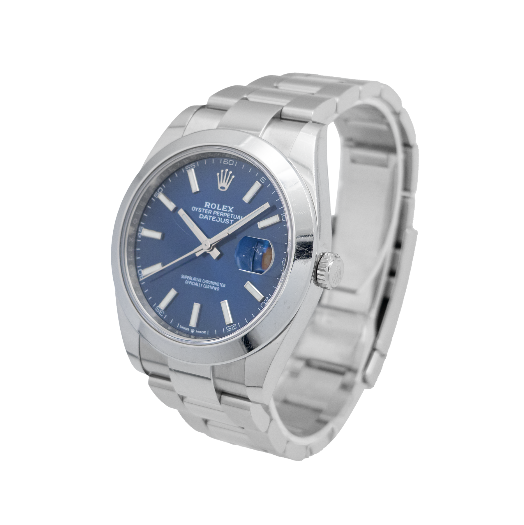 Rolex 126300 Datejust 41mm Blue Index - 2022 Full Set 