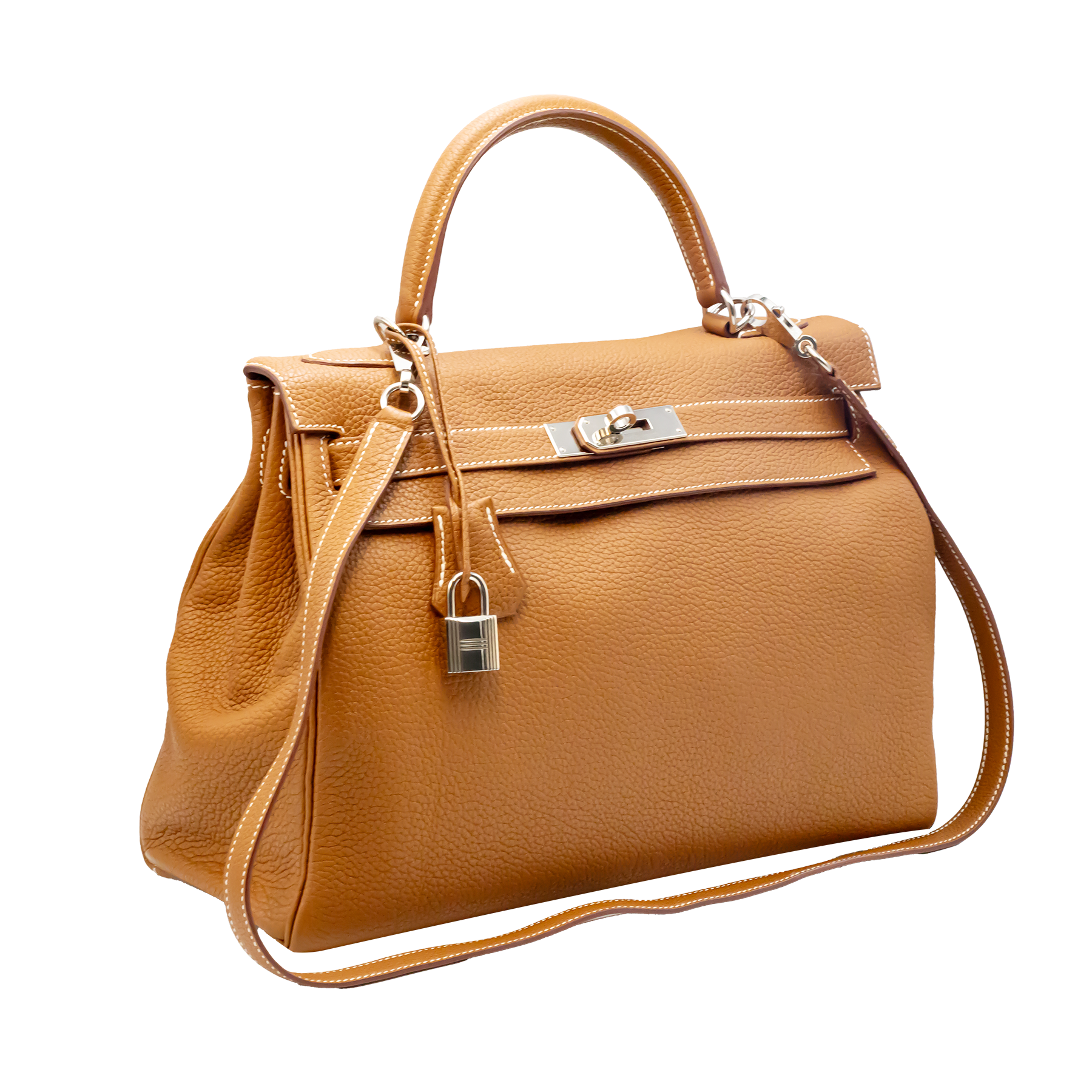 Hermes Kelly 28 Brown Togo