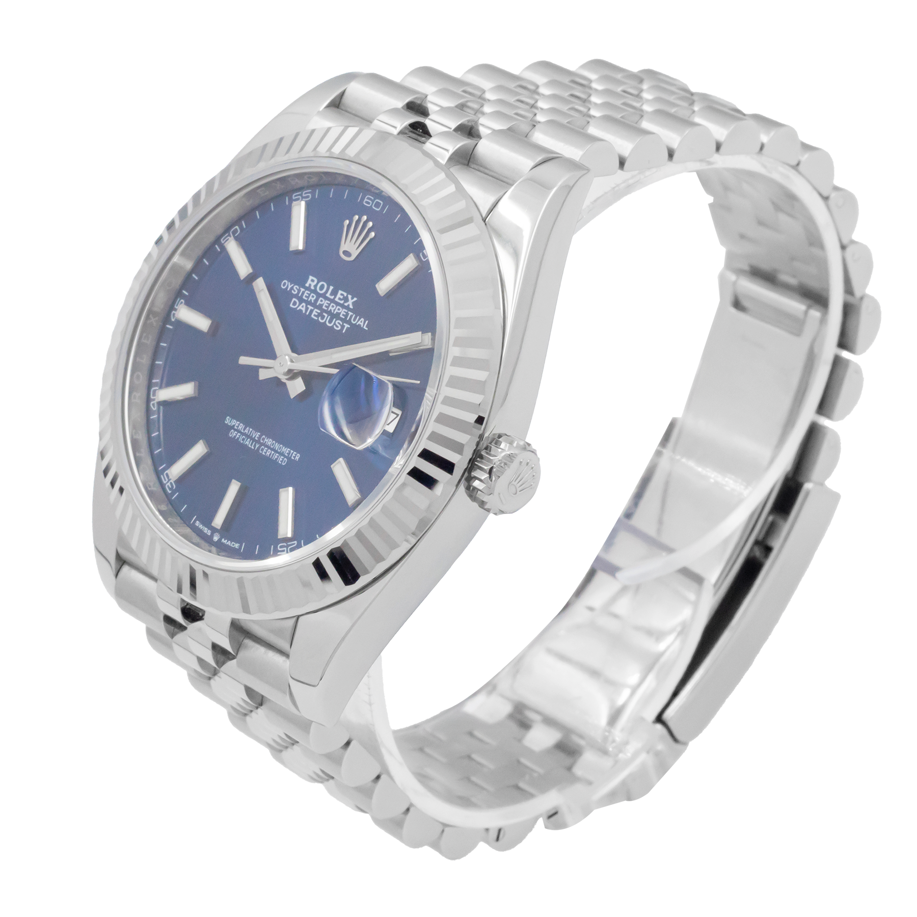 Rolex 126334 Datejust 41 Blue Dial