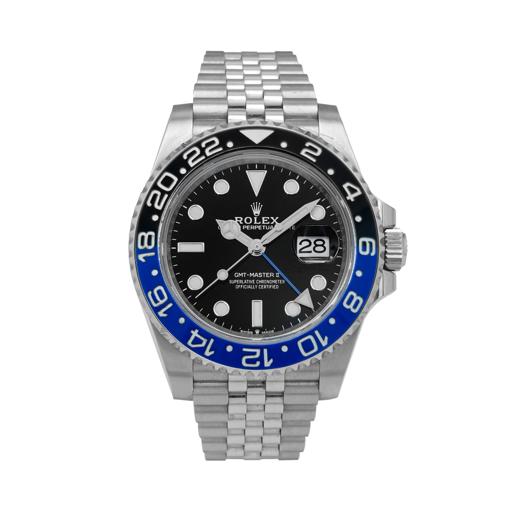 Rolex GMT Master II Batgirl 126710BLNR - 2021 Full Set