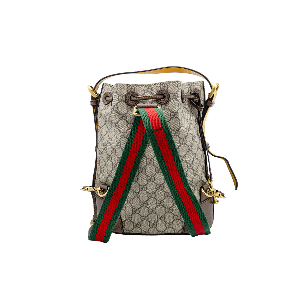 Gucci Neo Vintage GG Supreme Drawstring Bucket Bag 